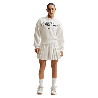 Women's Dri-FIT Court Collection High Rise Tennis Short Sail-Apparel-Nike-IB0769-133S26-3-Tennis Express