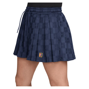 Women's Dri-FIT Court Collection High Rise Tennis Short Midnight Navy-Apparel-Nike-IB0769-410S26-3-Tennis Express
