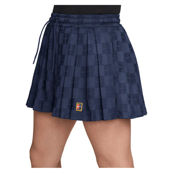 Women's Dri-FIT Court Collection High Rise Tennis Short Midnight Navy-Apparel-Nike-IB0769-410S26-3-Tennis Express