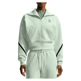 Women's Court Dri-FIT Advantage Full Zip Tennis Jacket Steam and White-Apparel-Nike-IB0776-006-Tennis Express