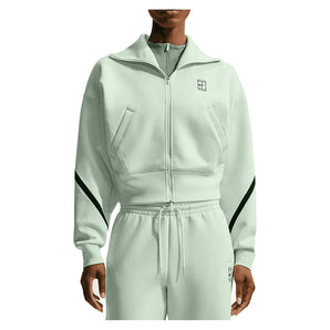 Women's Court Dri-FIT Advantage Full Zip Tennis Jacket Steam and White-Apparel-Nike-IB0776-006-Tennis Express