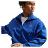 Women's Court Dri-FIT Advantage Full Zip Tennis Jacket Old Royal and White,Apparel,Nike,,,Tennis Express,IB0776-417_5