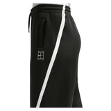 Women's Court Dri-FIT Advantage Mid Rise Tennis Pant Black and White-Apparel-Nike-IB0782-010_4-Tennis Express