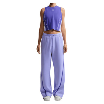 Women's Court Dri-FIT Advantage Mid-Rise Tennis Pant Purple Pulse and Black, Nike, Tennis Express, IB0782-580H26-4