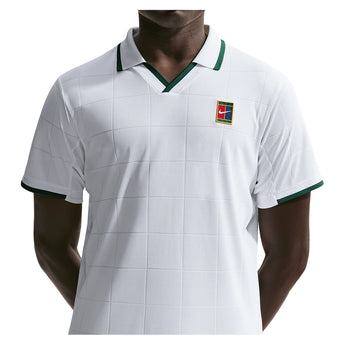 Men's London Court Dri-FIT Slam Tennis Polo,Apparel,Nike,,,Tennis Express,IB1024-100-21