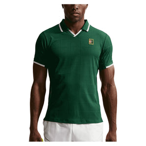 Men's London Court Dri-FIT Slam Tennis Polo,Apparel,Nike,341 Gorge Green,XS,Tennis Express,IB1024-341_3