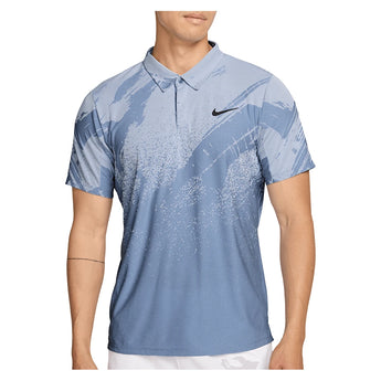 Men's Paris Court Dri-FIT Advantage Slam Tennis Polo,Apparel,Nike,486 Work/Hydrogen Blue,XS,Tennis Express,IB1028-486