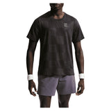 Men's Court Advantage Dri-FIT Tennis Top-Apparel-Nike-010 Black/White-XS, [current_file_name-Tennis Express