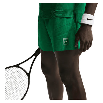 Men's Court Dri-FIT Advantage Print 6 Inch Tennis Short-Apparel-Nike-IB1071-365_4-Tennis Express