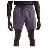 Men's Court Dri-FIT Advantage 6 Inch Tennis Shorts-Apparel-Nike-573 Dark Raisin/White-XS, [current_file_name-Tennis Express