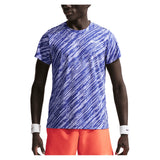 Men's Court Dri-FIT Victory Print Tennis Top-Apparel-Nike-IB1530-S26-430-3-704672Tennis Express