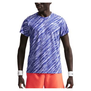 Men's Court Dri-FIT Victory Print Tennis Top-Apparel-Nike-IB1530-S26-430-3-704672Tennis Express