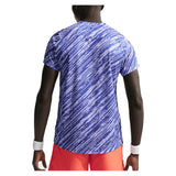 Men's Court Dri-FIT Victory Print Tennis Top-Apparel-Nike-IB1530-S26-430-4-Tennis Express