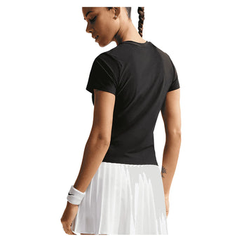 Women's Dri-FIT Victory Short Sleeve Tennis Top-Apparel-Nike-IB3776-010_2-Tennis Express