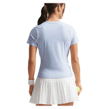 Women's Dri-FIT Victory Short Sleeve Tennis Top,Apparel,Nike,,,Tennis Express,IB3776-407-1
