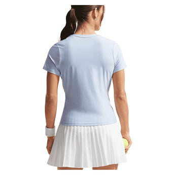 Women's Dri-FIT Victory Short Sleeve Tennis Top,Apparel,Nike,,,Tennis Express,IB3776-407-1