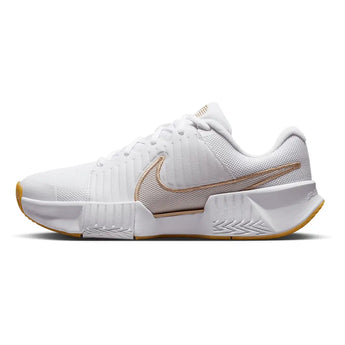Women's GP Challenge Pro Tennis Shoes White and Lt Orewood Brown,Footwear,Nike,,,Tennis Express,IB6560-101F26-1
