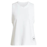Women's Stella McCartney Logo Tank Top White-Apparel-Adidas-IB6858_2-Tennis Express