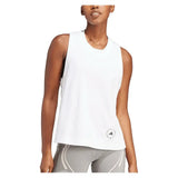 Women's Stella McCartney Logo Tank Top White-Apparel-Adidas-IB6858_3-Tennis Express