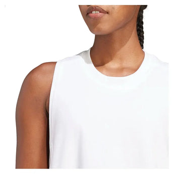 Women's Stella McCartney Logo Tank Top White-Apparel-Adidas-IB6858_9-Tennis Express