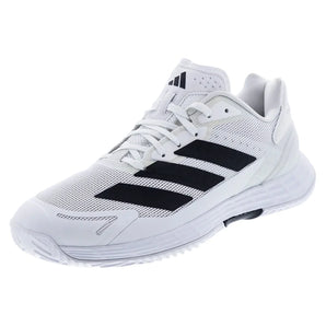 Mens Defiant Speed 2 Tennis Shoes White and Core Black,Footwear,Adidas,6.5,White,Tennis Express,ID5695-B01copy