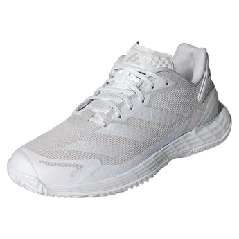 Womens Defiant Speed 2 Tennis Shoes White and Grey One-Footwear-Adidas-ID5696-y-Tennis Express