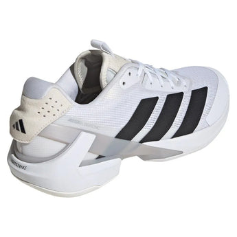 Men's Adizero Ubersonic 5 Tennis Shoes White and Core Black-Footwear-Adidas-IE1376-S25-4-Tennis Express