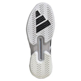 Men's Adizero Ubersonic 5 Tennis Shoes White and Core Black-Footwear-Adidas-IE1376-S25-5-Tennis Express