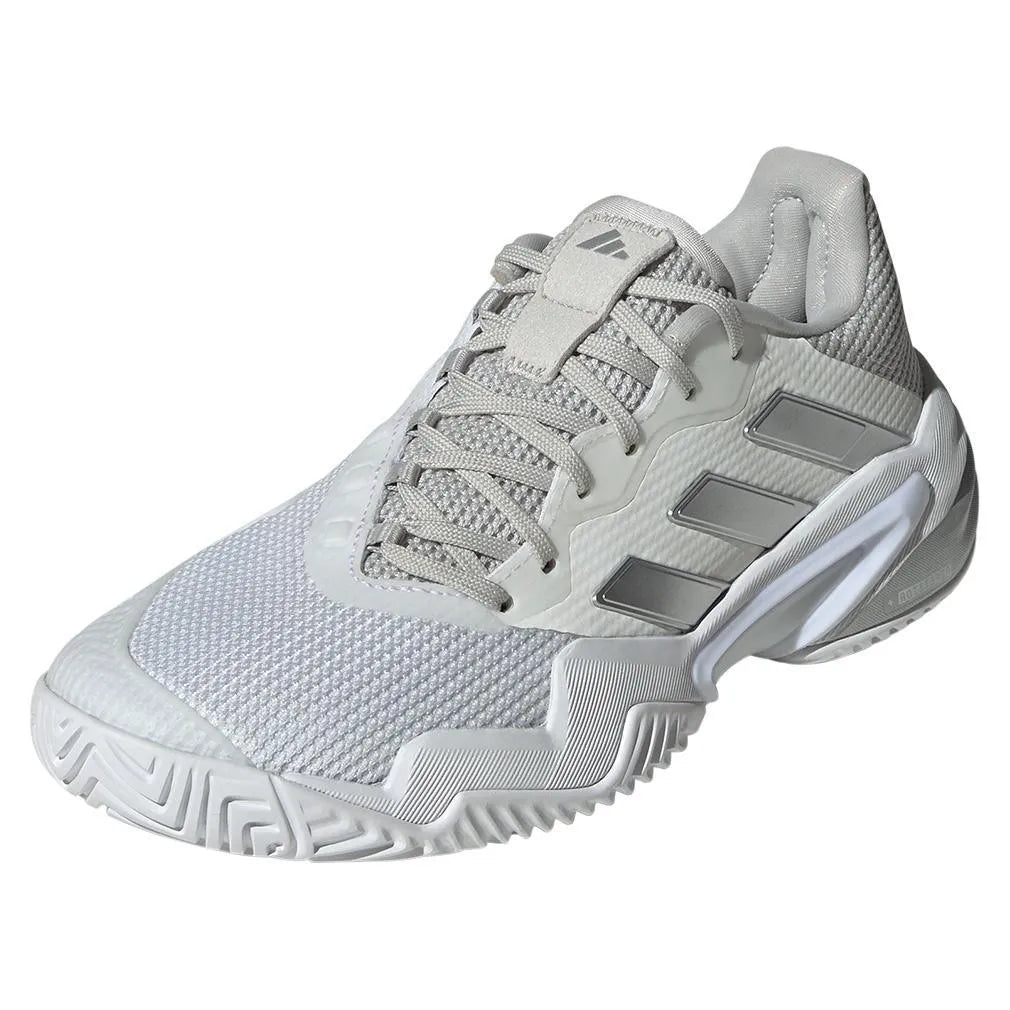 Women's Barricade 13 Tennis Shoes White and Gray – Tennis Express