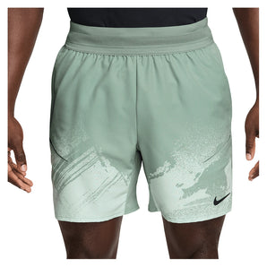 Men's Paris Court Dri-FIT Slam 6 Inch Tennis Short,Apparel,Nike,006 Steam/Barely Green,XS,Tennis Express,IF1560-006