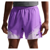 Men's Paris Court Dri-FIT Slam 6 Inch Tennis Short,Apparel,Nike,522 Bright Violet/Violet Mist,XS,Tennis Express,IF1560-522