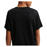 Boys' Dri-FIT Short Sleeve Miler Top Black and Reflective Silver-Apparel-Nike-IF2425-010-4-Tennis Express