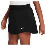 Girls' One Dri-FIT High-Waisted Skort Black and White-Apparel-Nike-IF3956-010_4-Tennis Express