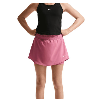 Girls' One Dri-FIT High-Rise Training Skort-Apparel-Nike-IF3956-641-Tennis Express