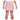 Girls' One Dri-FIT High-Waisted Training Skort Med Soft Pink and White-Apparel-Nike-IF3956-690B-1-Tennis Express