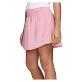 Girls' One Dri-FIT High-Waisted Training Skort Med Soft Pink and White-Apparel-Nike-IF3956-690B-2-Tennis Express