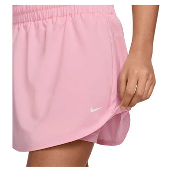 Girls' One Dri-FIT High-Waisted Training Skort Med Soft Pink and White-Apparel-Nike-IF3956-690B-3-Tennis Express