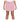 Girls' One Dri-FIT High-Waisted Training Skort Med Soft Pink and White-Apparel-Nike-IF3956-690B-Tennis Express