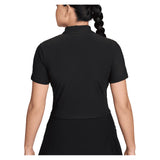 Women's Dri-FIT Victory Short Sleeve Cropped Tennis Polo-Apparel-Nike-IH0519-010_2-Tennis Express