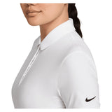 Women's Dri-FIT Victory Short Sleeve Cropped Tennis Polo-Apparel-Nike-IH0519-100_3-Tennis Express
