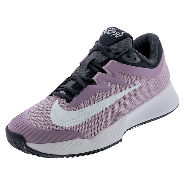 Men's CLAY Court Paris Vapor Pro 3 Premium Tennis Shoes Lt Violet Ore and Barely Green