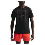 Men's Court Heritage Tennis Tee Black-Apparel-Nike-IH2085-010_1-704833Tennis Express
