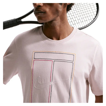 Men's Court Heritage Tennis Tee-Apparel-Nike-IH2085-U26-667-6-Tennis Express