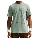 Men's Paris Court Dri-FIT Standard Tennis Tee,Apparel,Nike,006 Steam,XS,Tennis Express,IH2104-006