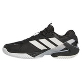 Men's Adizero Ubersonic 5 Tennis Shoes Core Black and Silver Metallic-Footwear-Adidas-IH2556-2-Tennis Express