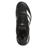 Men's Adizero Ubersonic 5 Tennis Shoes Core Black and Silver Metallic-Footwear-Adidas-IH2556-3-Tennis Express