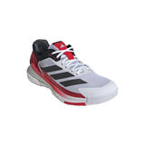 Men's Crazyquick Boost Padel Shoes Footwear White and Lucid Red,Footwear,Adidas,8,,Tennis Express,IH3636_6_FOOTWEAR_Photography_FrontLateralTopView_transparent