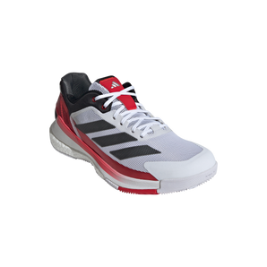 Men's Crazyquick Boost Padel Shoes Footwear White and Lucid Red,Footwear,Adidas,8,,Tennis Express,IH3636_6_FOOTWEAR_Photography_FrontLateralTopView_transparent