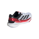 Men's Crazyquick Boost Padel Shoes Footwear White and Lucid Red,Footwear,Adidas,,,Tennis Express,IH3636_7_FOOTWEAR_Photography_BackLateralTopView_transparent