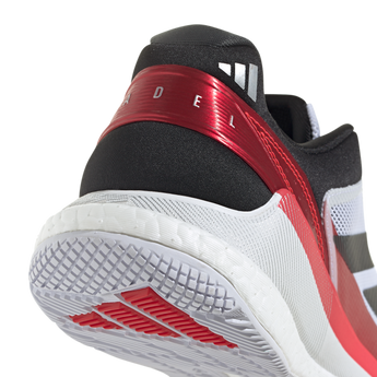 Men's Crazyquick Boost Padel Shoes Footwear White and Lucid Red,Footwear,Adidas,,,Tennis Express,IH3636_8_FOOTWEAR_Photography_DetailView1_transparent
